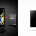 Comparison of old phones vs new devices with smartphone features removed like chargers and jacks.