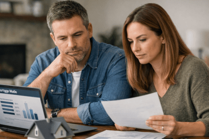 Couple worrying about volatile mortgage rates