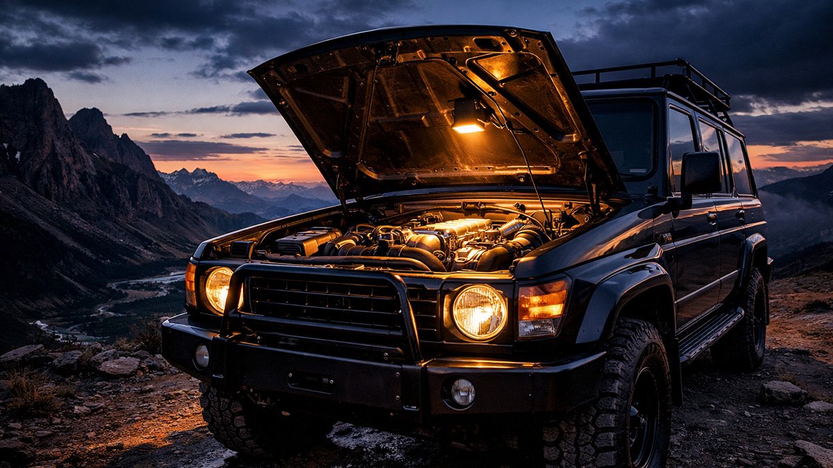 A well-maintained engine symbolizing long lasting cars and mechanical durability.