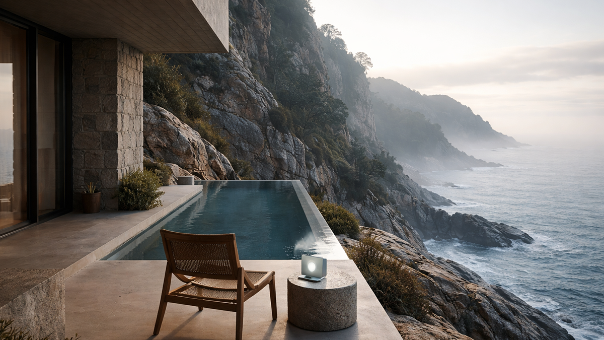 A minimalist luxury sanctuary representing The New Luxury trend of 2026.